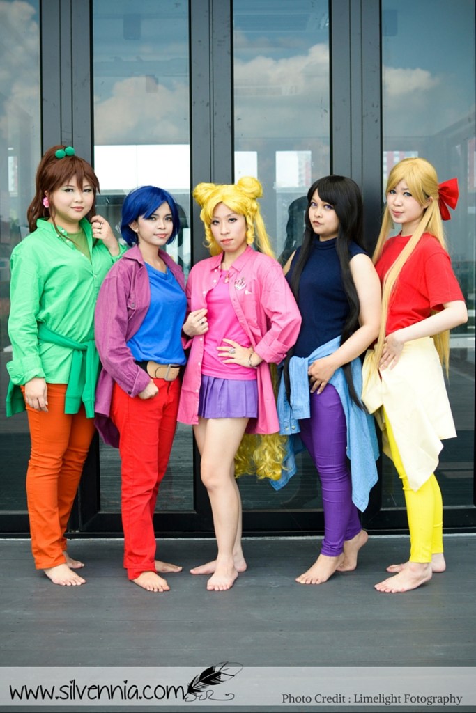 Bishoujo Senshi Sailor Moon - Tsukino Usagi, Makoto Kino, Mizuno Ami, Hino Rei, Aiko Minako