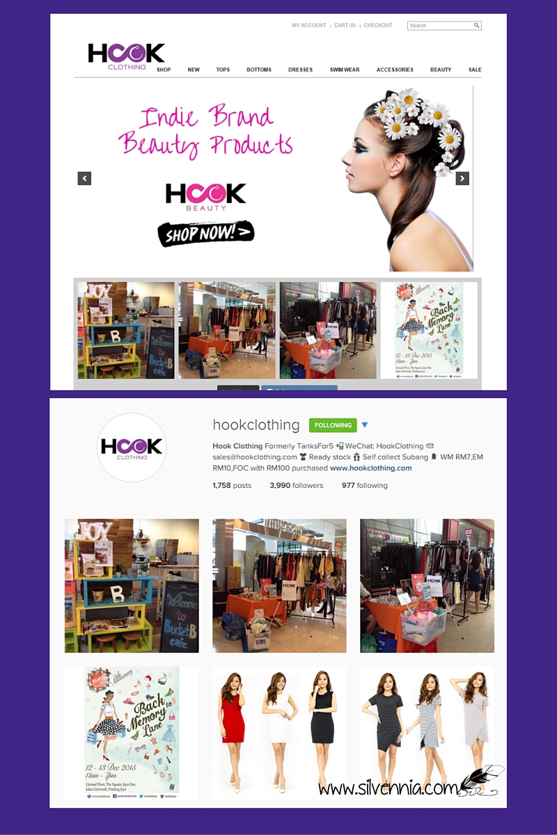 Fashion, Indie, Lifestyle. An Online Blog Shop called Hook Clothing